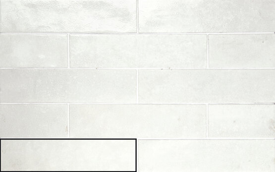 TOUCH WHITE 6,3X25 LUCIDO Pasta bianca - CARMEN