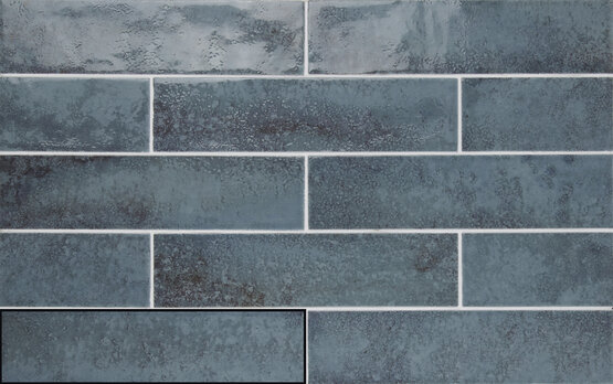 TOUCH TEAL 6,3X25 LUCIDO Pasta bianca - CARMEN
