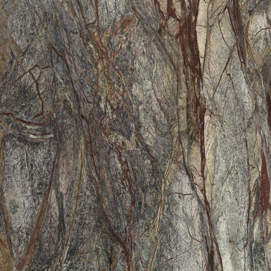 FOREST GREEN MARBLE 3D HONED RECT 120X120 LAPADO MATE Porcelánico - APE