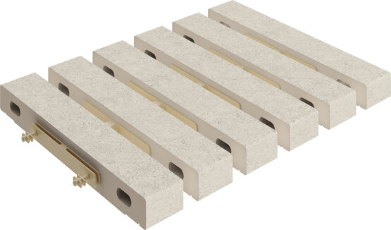 REJILLA MODULAR IWA PEARL 24,5X30 OPACO KLINKER - APE