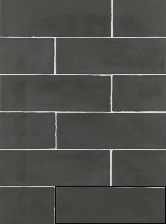 ISPAL BLACK 6,5X20 MAT Pâte blanche - CARMEN