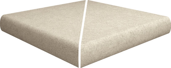 PAR ANGULO PISCINA EXT. IWA BONE 28X28 OPACO KLINKER - APE