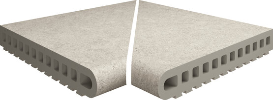 PAR ANGULO PISCINA INT. IWA PEARL 33X33 OPACO KLINKER - APE