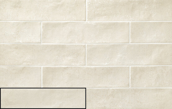 FUSIONE LINO 6,3X25 GLOSSY White body - CARMEN