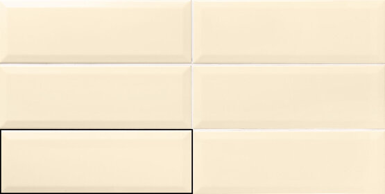 LOFT CREMA 10X30 BRILLANT Pâte rouge - APE