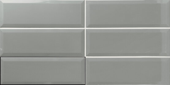 LOFT PLATA 10X30 BRILLANT Pâte rouge - APE