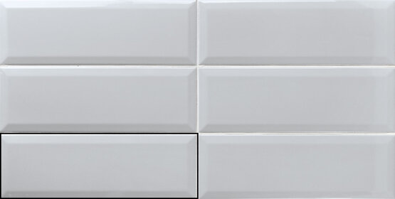 LOFT GRIS 10X30 BRILLANT Pâte rouge - APE