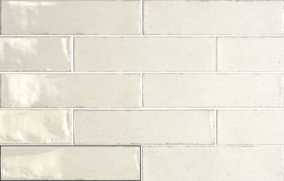 ALTEA IVORY 7,5X30 BRILLO Pasta blanca - CARMEN