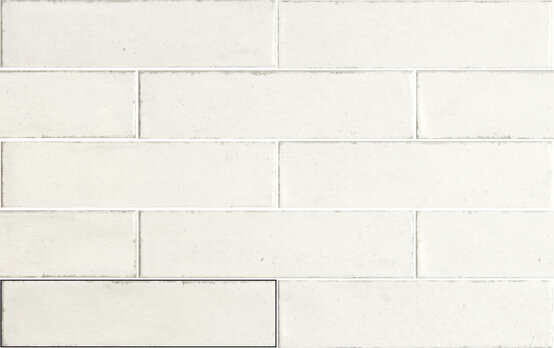 CALPE WHITE 7,5X30 MATE Pasta blanca - CARMEN