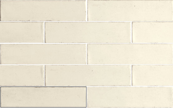 CALPE IVORY 7,5X30 MATE Pasta blanca - CARMEN