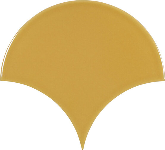 ESCAMAS DYNAMIC MOSTAZA 15,5X17 BRILLO Pasta blanca - CARMEN