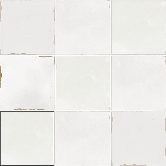 SOUK PEARL 13X13 LUCIDO Pasta bianca - CARMEN
