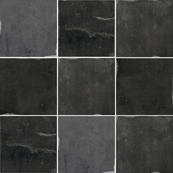 SOUK BLACK 13X13 LUCIDO Pasta bianca - CARMEN