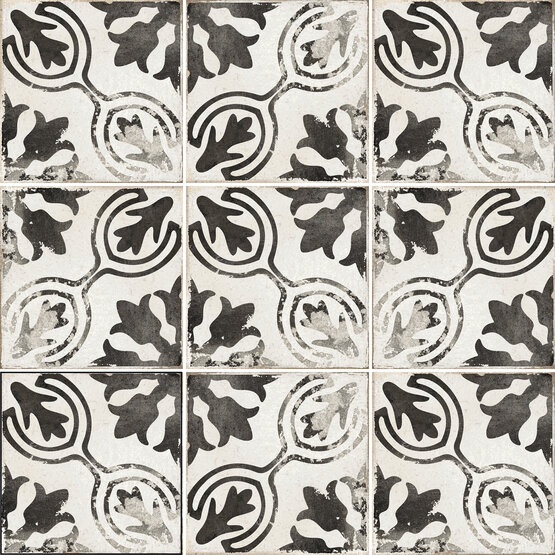 IRUELA BLACK 15X15 MATE Porcelánico - CARMEN