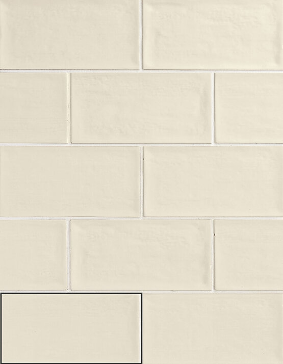 PIEMONTE CREAM 7,5X15 LUCIDO Pasta rossa - APE