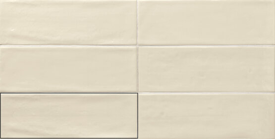 BELVEDERE CREAM 10X30 GLOSSY Red body - APE