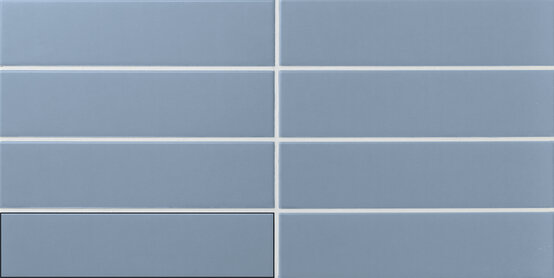 FLAT BLUE 5X20 MATE Pasta blanca - CARMEN