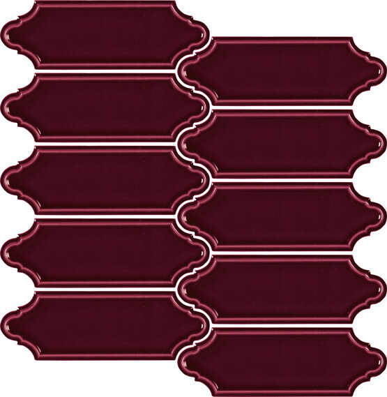 MALLA HAVENS CHERRY 28X28 ГЛЯНЦЕВЫЙ Белая масса - CARMEN