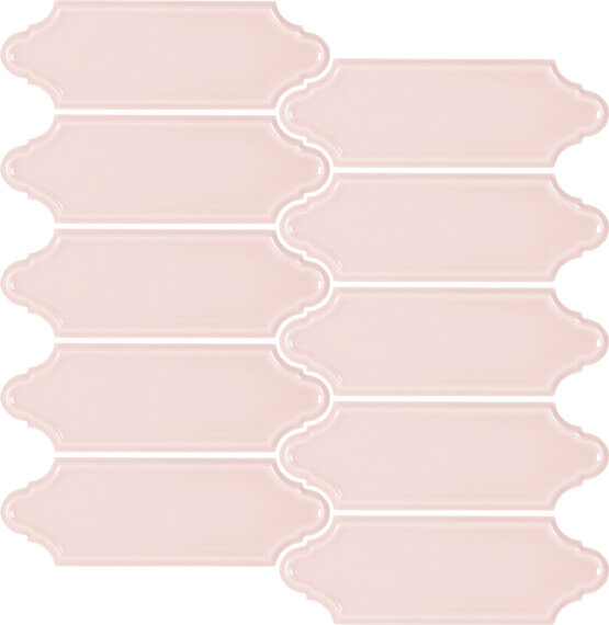 MALLA HAVENS PINK 28X28 ГЛЯНЦЕВЫЙ Белая масса - CARMEN