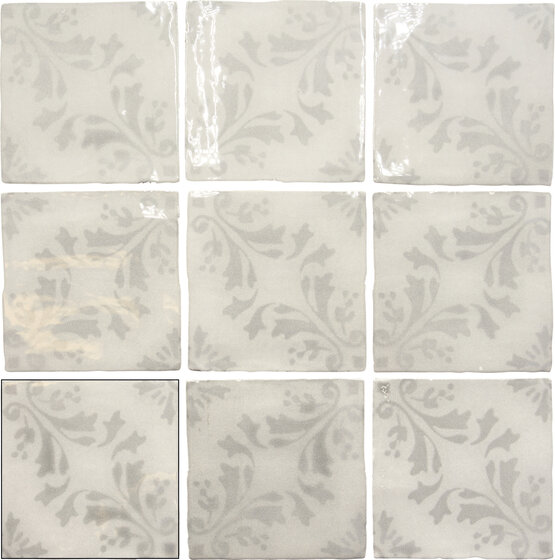 PONTES GREY 13X13 LUCIDO Pasta bianca - CARMEN