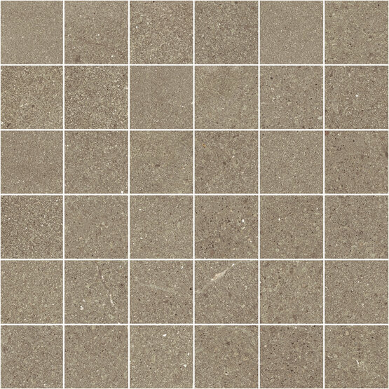 MOSAICO BURLINGTON TAUPE 30X30 (5X5) MATT Feinsteinzeug - APE