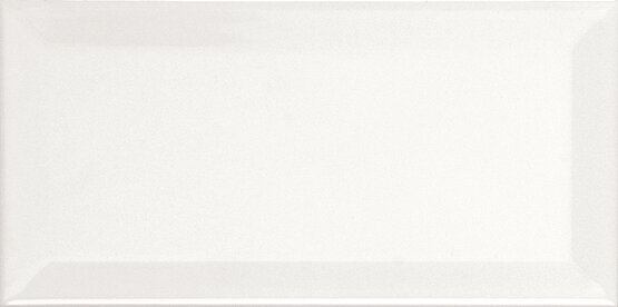 BISELADO BLANCO BR 10X20 BRILLO Pasta roja - APE