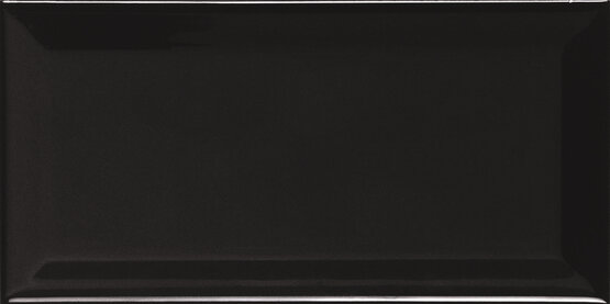 BISELADO NEGRO BR 10X20 BRILLO Pasta roja - APE