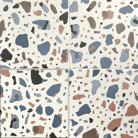 ISLA BLUE MIX 20X20 OPACO Gres porcellanato - CARMEN