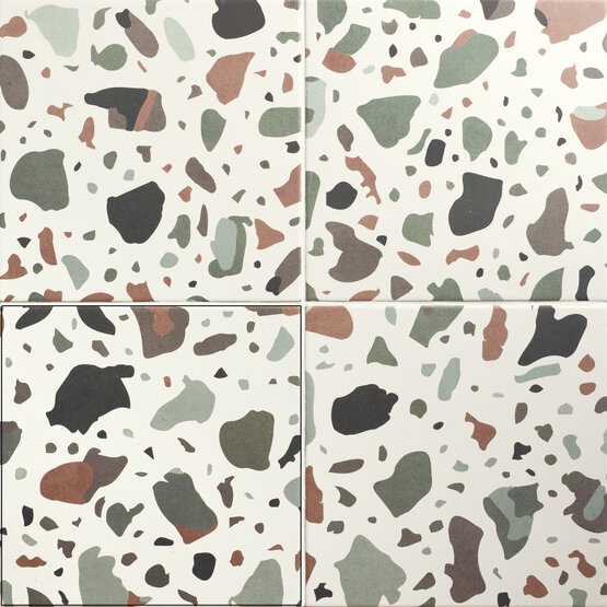 ISLA GREEN MIX 20X20 OPACO Gres porcellanato - CARMEN