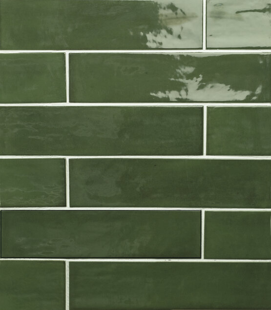 FAYENZA GREEN 6X24,6 BRILLO Porcelánico - CARMEN