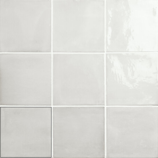 FAYENZA WHITE 12,3X12,3 BRILLO Porcelánico - CARMEN
