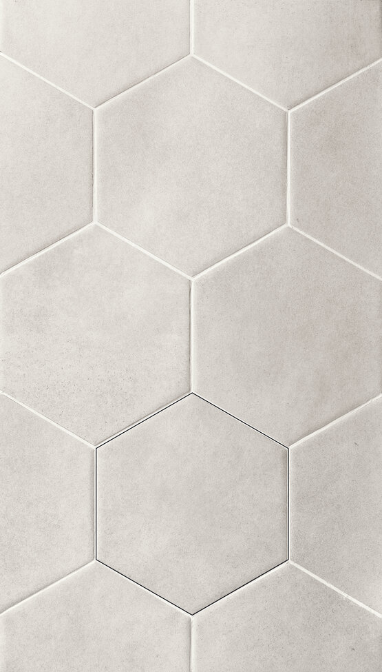 HEXAWORK B BIANCO 17,5X20,2 MATT Feinsteinzeug - CARMEN