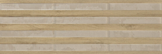 SCREEN TAUPE RECT 30X90 MAT Pâte blanche - APE