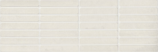HURL WHITE RECT 30X90 MAT Pâte blanche - APE