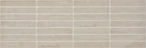 HURL TAUPE RECT 30X90 MAT Pâte blanche - APE