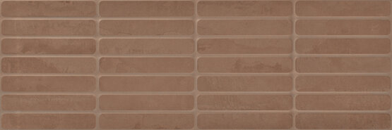HURL CINNAMON RECT 30X90 MAT Pâte blanche - APE