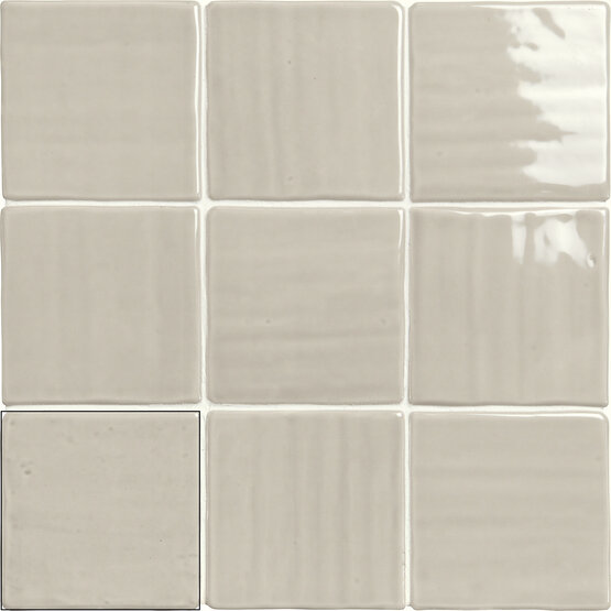 MANACOR GREY 11,8X11,8 BRILLO Pasta blanca - CARMEN