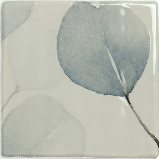 MANDIA GREEN MIX 11,8X11,8 BRILLO Pasta blanca - CARMEN