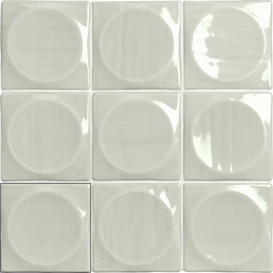 DRACH ACQUA 11,8X11,8 BRILLO Pasta blanca - CARMEN