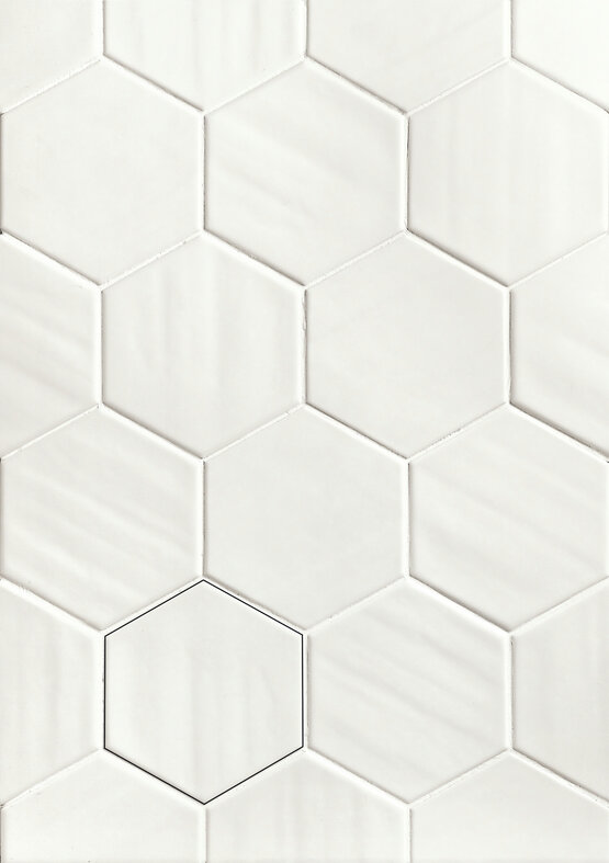 HEXA MANACOR WHITE 13,9X16 MATE Porcelánico - CARMEN