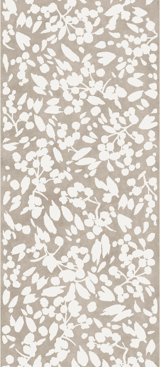 LEAF TAUPE RECT 120X280 MATT Feinsteinzeug - XLINING