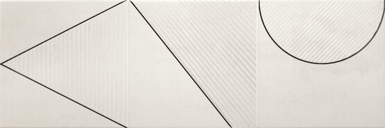 DECOR FORMS I WHITE 20X60 OPACO Pasta rossa - APE