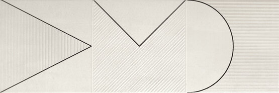 DECOR FORMS II WHITE 20X60 OPACO Pasta rossa - APE