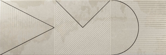 DECOR FORMS II TAUPE 20X60 OPACO Pasta rossa - APE