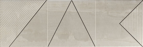 DECOR FORMS III TAUPE 20X60 OPACO Pasta rossa - APE