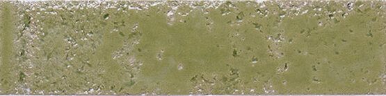 PUKKA MOSS GREEN 6,4X26 ГЛЯНЦЕВЫЙ Белая масса - CARMEN