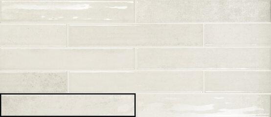 MOONSTONE WHITE 5X30 LUCIDO Pasta bianca - CARMEN