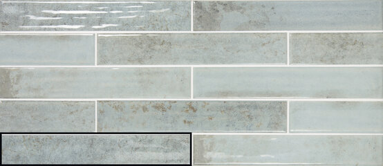 MOONSTONE TEAL 5X30 LUCIDO Pasta bianca - CARMEN