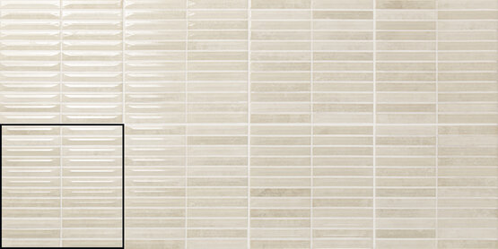 INCISION MOONSTONE SAND 20X20 LUCIDO Pasta bianca - CARMEN