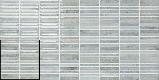INCISION MOONSTONE TEAL 20X20 LUCIDO Pasta bianca - CARMEN